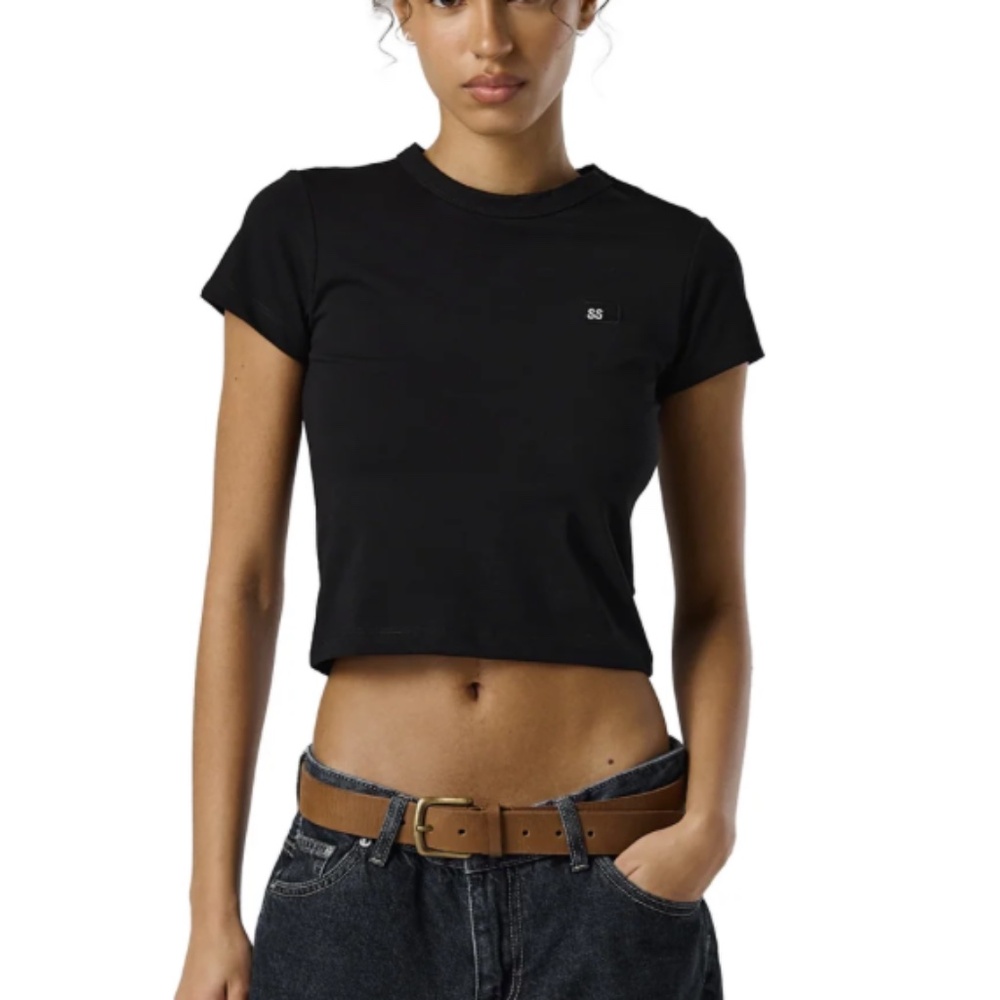 Basic Baby Top in Black Sisters and Seekers